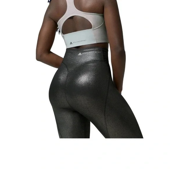 Women's Adidas By Stella Mccartney Training Shiny Tights Gu1581